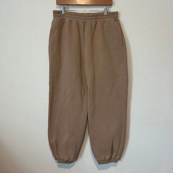 Comfrt Caribou Brown Activewear Athletic Jogger Sweatpants Women's Size XL - Picture 2 of 7